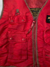 Avirex flight vest jacket (M)