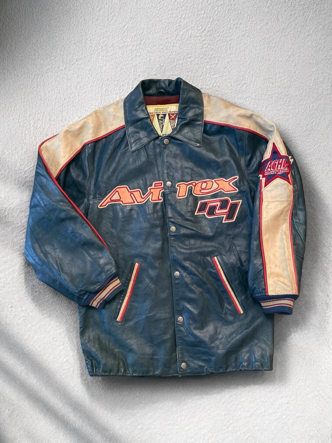 Avirex leather jacket (M/L)