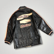 Avirex Hockey leather long jacket (L)